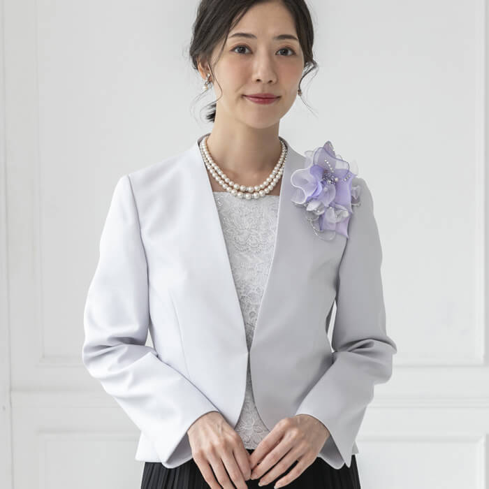 洗える｜胸当て付きフォーマルジャケット