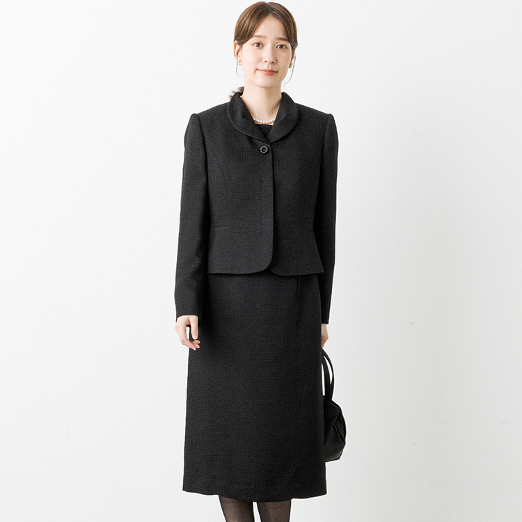 ブラックフォーマル・喪服・礼服・アンサンブル・スーツ・セットアップ