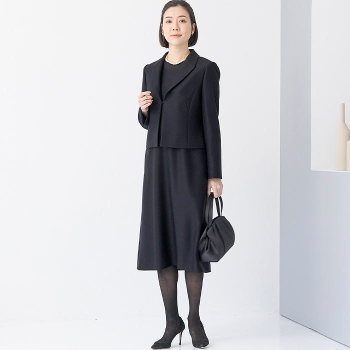 東京ソワール、11号ブラックフォーマル、卒業式、冠婚葬祭、ドレリード  