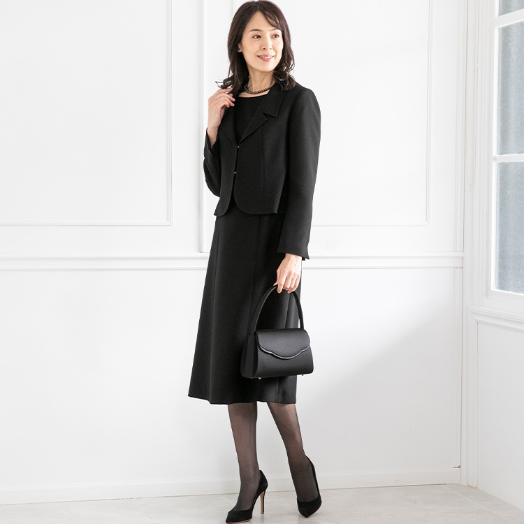 HIROMI YOSHIDA bis テントジャケット＆前開きファスナー仕様ワンピース 2点セット