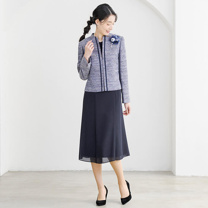 上質なジャカードのセレモニースーツ