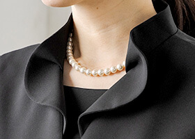 ポイントはフリルカラー