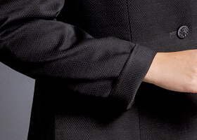 折り返せる袖口