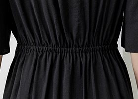 後ろウエストゴム