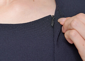 着替えがスムーズな前開き